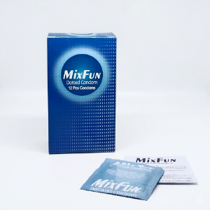 MixFun Dotted Condoms– Pack of 12