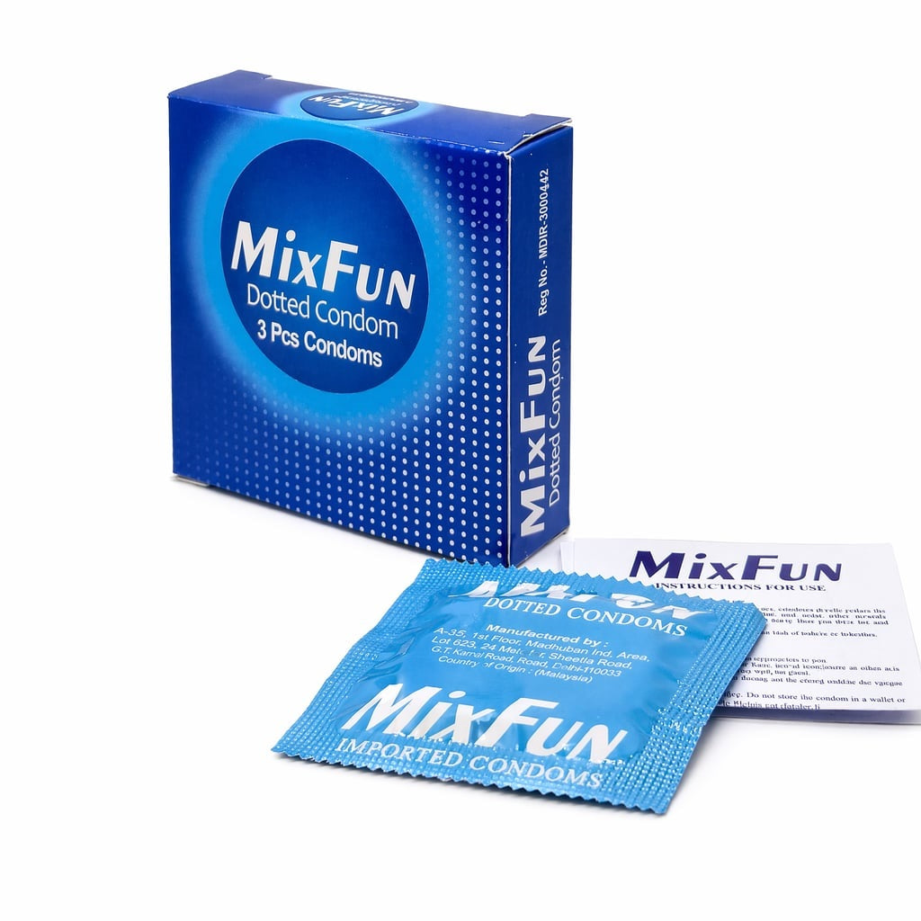 MixFun Dotted Condoms– Pack of 3