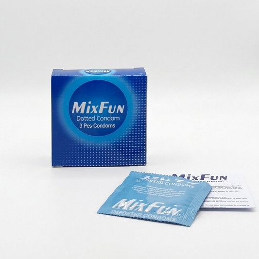 MixFun Dotted Condoms– Pack of 3